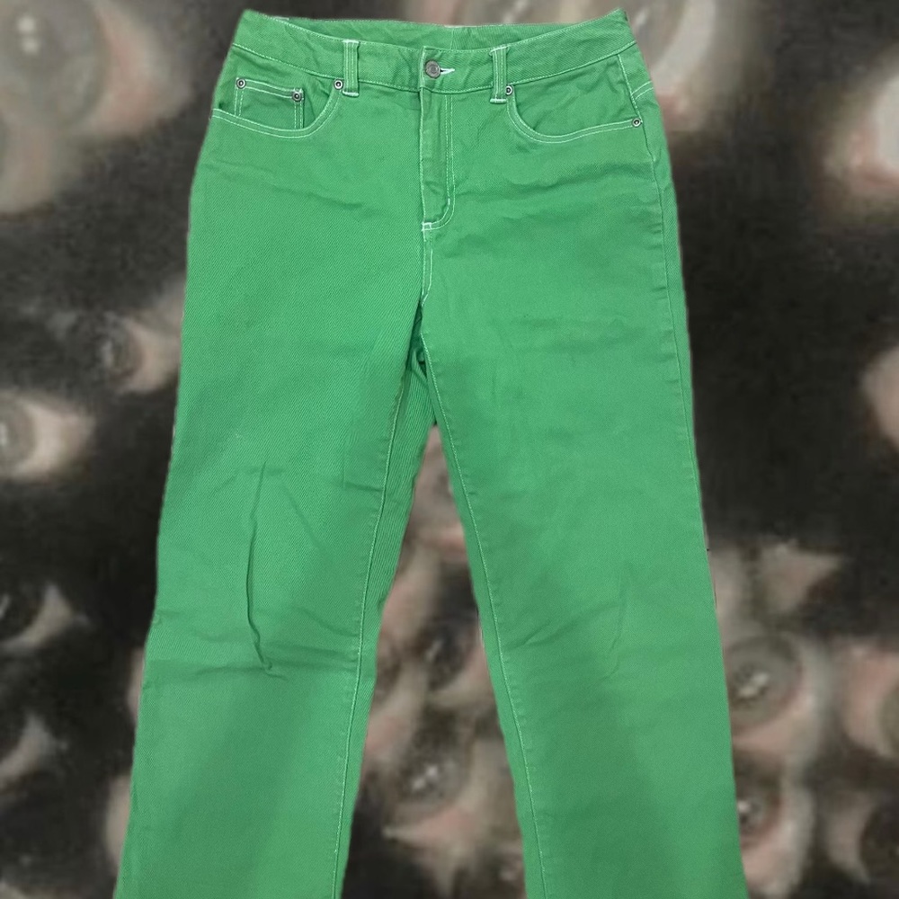 Green Chadwick’s jeans